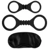 Bound To Please Blindfold Wrist & Ankle Cuffs Bound To Please Blindfold Wrist & Ankle Cuffs