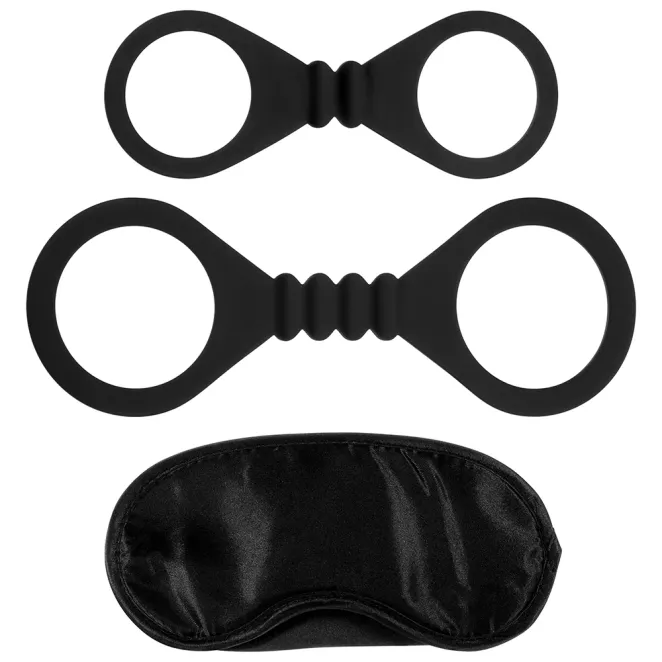 Bound To Please Blindfold Wrist & Ankle Cuffs