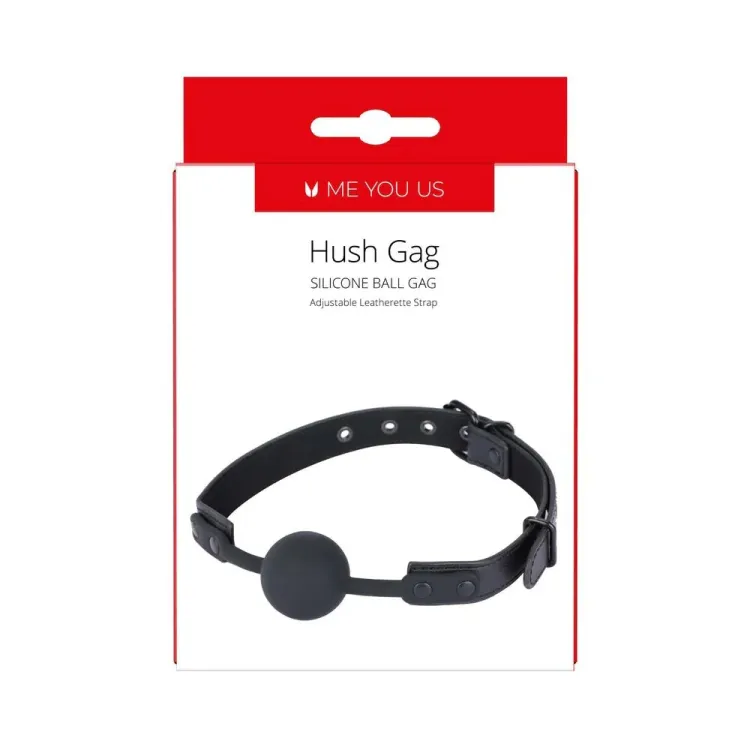 Hush Gag Silicone Ball Gag Hush Gag Silicone Ball Gag