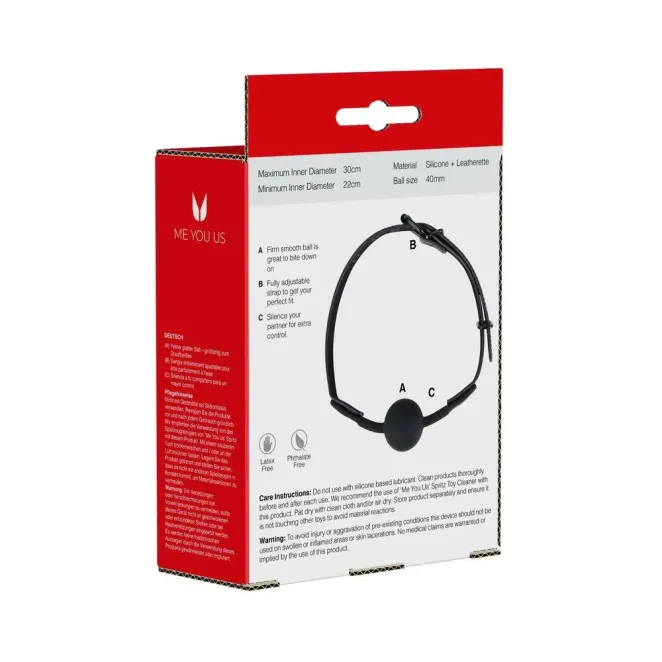 Hush Gag Silicone Ball Gag