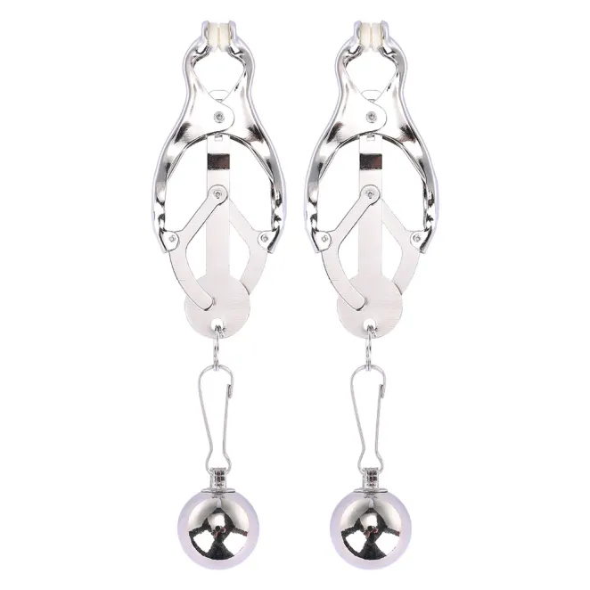 Clover Nipple Clamps Silver