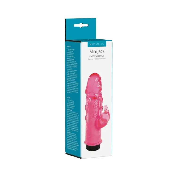Mini Jack Rabbit Vibrator Pink Mini Jack Rabbit Vibrator Pink