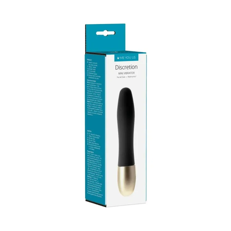 Discretion Mini Bullet Vibrator Black Discretion Mini Bullet Vibrator Black