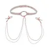 Peaches 'n CreaMe Collar with Nipple Clamps Peaches 'n CreaMe Collar with Nipple Clamps