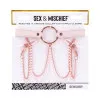 Peaches 'n CreaMe Collar with Nipple Clamps Peaches 'n CreaMe Collar with Nipple Clamps