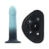 VeDO Duo 7 Inch Silicone Dildo & Strap-On Harness Kit Turquoise