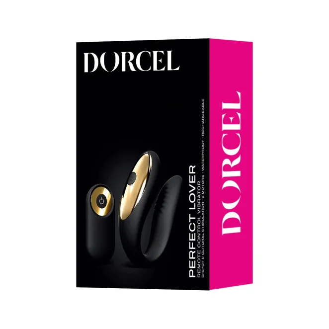 Dorcel Perfect Lover Dual Motor Remote Vibrator Black