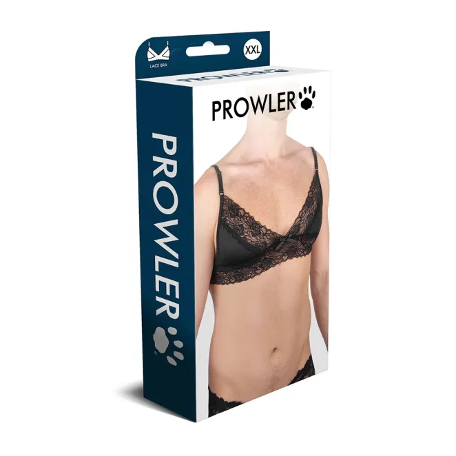 Prowler Men's Lace Bra Black