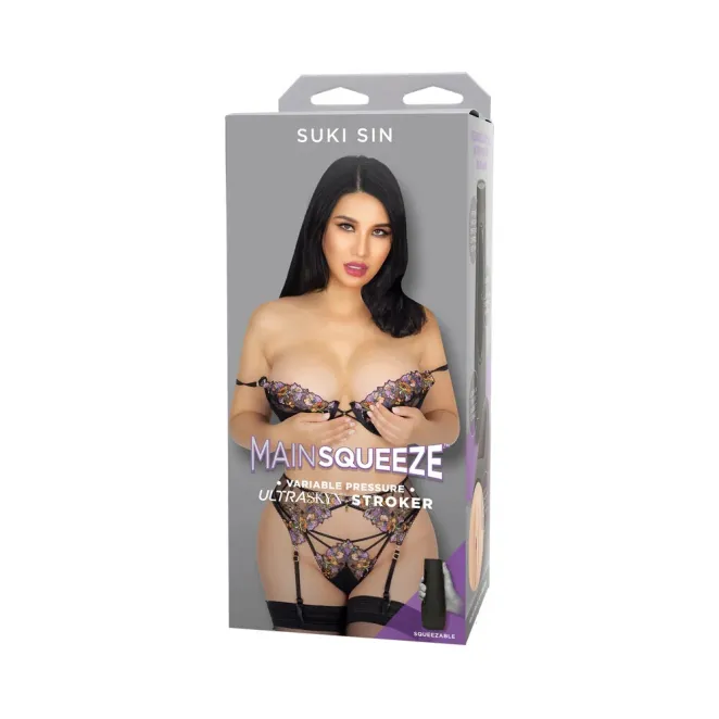 Doc Johnson Main Squeeze Suki Sin Ultraskyn Realistic Stroker