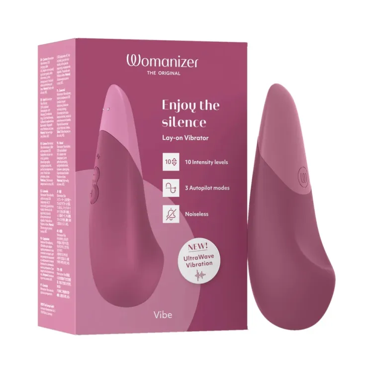 Womanizer UltraWave Lay-On Vibe in Dusty Pink Womanizer UltraWave Lay-On Vibe in Dusty Pink