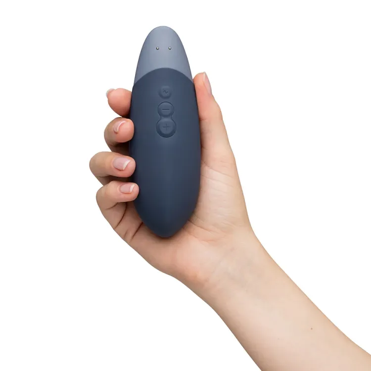 Womanizer UltraWave Lay-On Vibe in Dark Blue Womanizer UltraWave Lay-On Vibe in Dark Blue