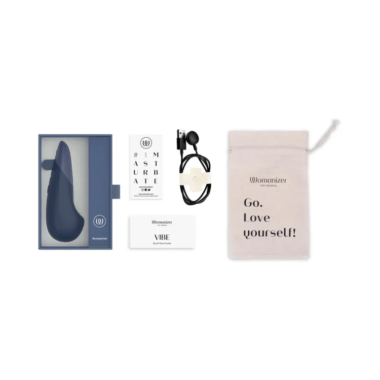 Womanizer UltraWave Lay-On Vibe in Dark Blue Womanizer UltraWave Lay-On Vibe in Dark Blue