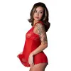 Magic Silk Sugar High Babydoll & Thong Set Red Magic Silk Sugar High Babydoll & Thong Set Red