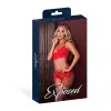 Magic Silk Sugar High Bra Garter & Panty Set Red Magic Silk Sugar High Bra Garter & Panty Set Red