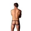 Male Power Love Star Jock Strap with Ring Purple