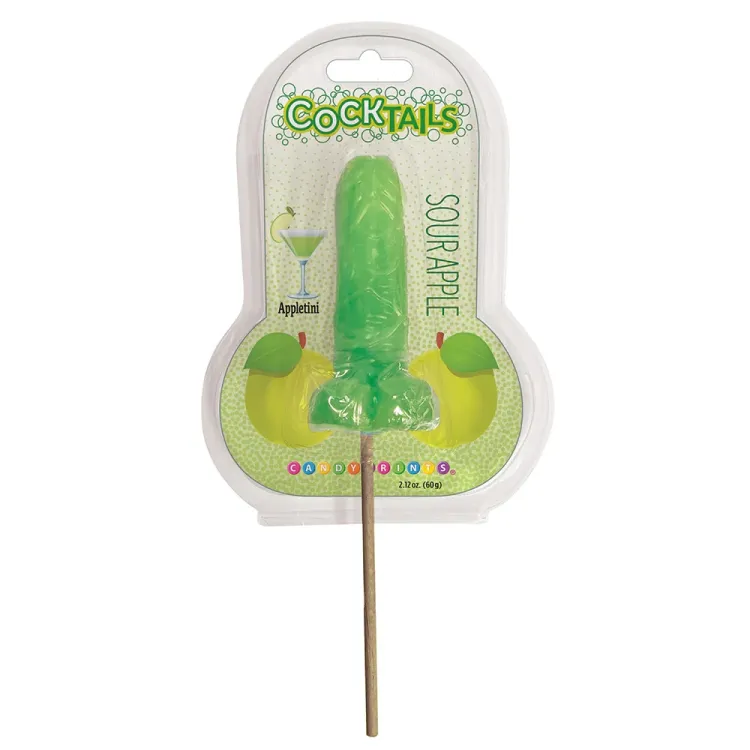 Cocktails 3D Lollipops Sour Apple Cocktails 3D Lollipops Sour Apple