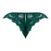 Magic Silk Evermore Split Crotch Panty Emerald