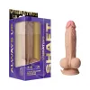 7.5 Inch Shaft Classic Remote Control Rechargeable Realistic Dildo Beige
