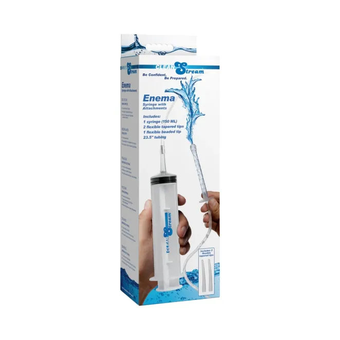 CleanStream Cleansing Syringe with Attachments