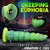 9 in. Squirmer Thrusting & Vibrating Caterpillar-Themed Dildo 9 in. Squirmer Thrusting & Vibrating Caterpillar-Themed Dildo