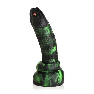 9.6 in. Python Silicone Serpent-Themed Dildo