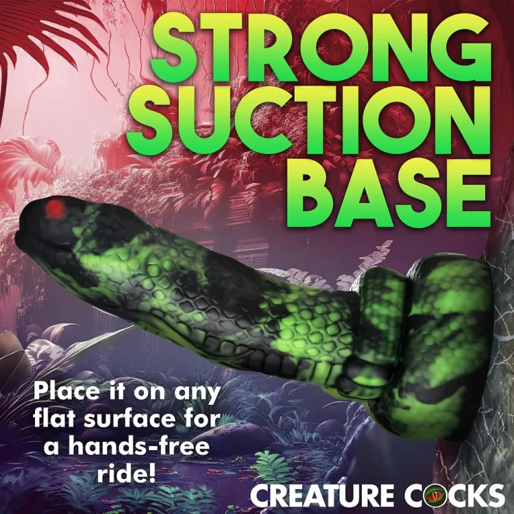 9.6 in. Python Silicone Serpent-Themed Dildo 9.6 in. Python Silicone Serpent-Themed Dildo