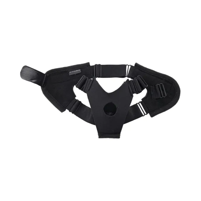 Sportsheets Pivot Flex Foot Strap-On Harness Black