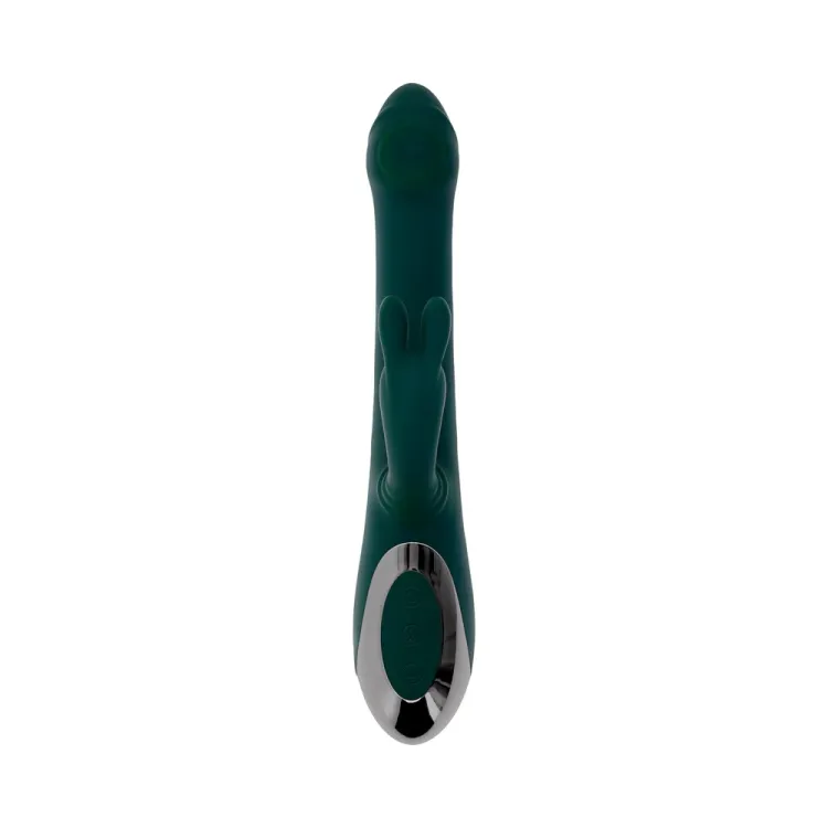 Evolved Rabbit Tap Tap Tapping Rabbit Vibrator Green Evolved Rabbit Tap Tap Tapping Rabbit Vibrator Green