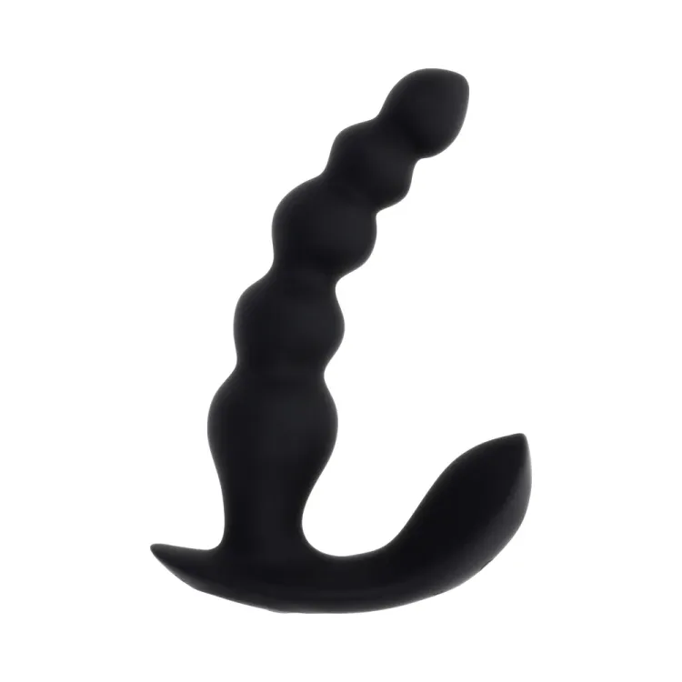 Bead Me Up Prostate Vibrator with Remote Black Bead Me Up Prostate Vibrator with Remote Black
