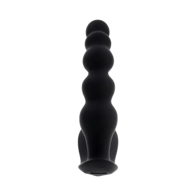 Bead Me Up Prostate Vibrator with Remote Black