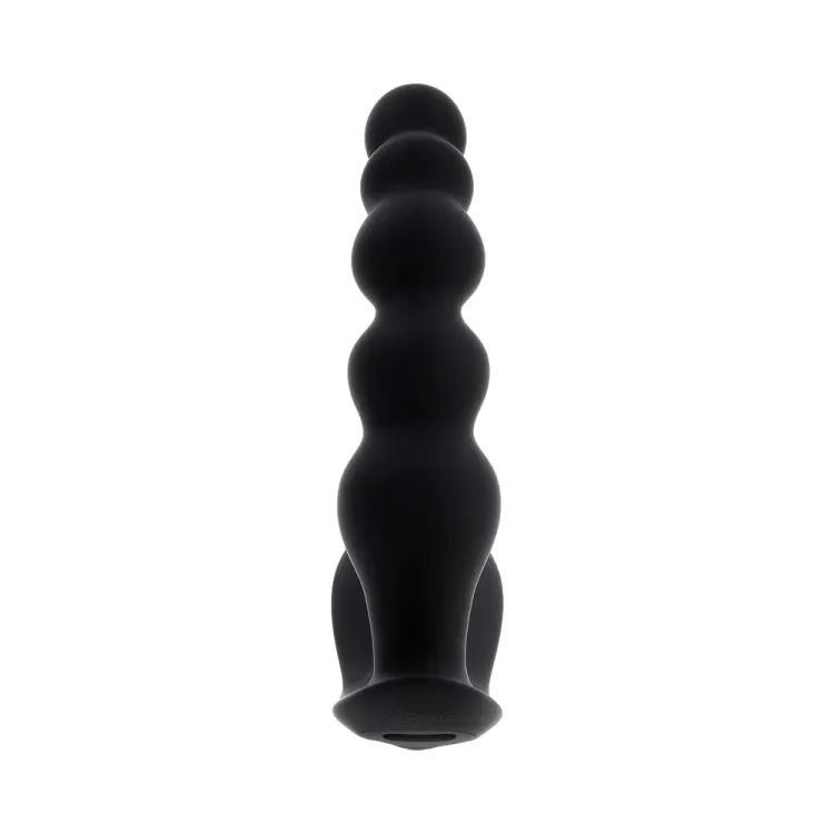 Bead Me Up Prostate Vibrator with Remote Black Bead Me Up Prostate Vibrator with Remote Black