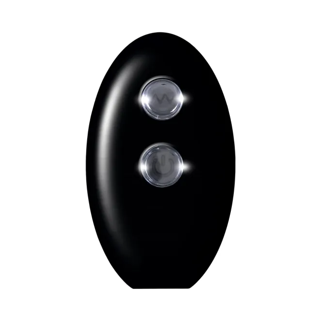 Bead Me Up Prostate Vibrator with Remote Black