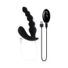 Bead Me Up Prostate Vibrator with Remote Black Bead Me Up Prostate Vibrator with Remote Black