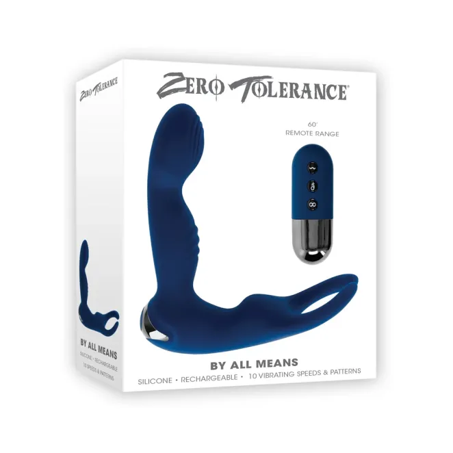Zero Tolerance By All Means Remote-Controlled Prostate Vibrator