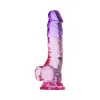 7.5 in. Sunset Dreams Realistic Ombré Dildo with Balls