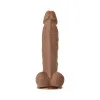 7 in. Adam's True Feel Realistic Dildo with Balls Brown 7 in. Adam's True Feel Realistic Dildo with Balls Brown