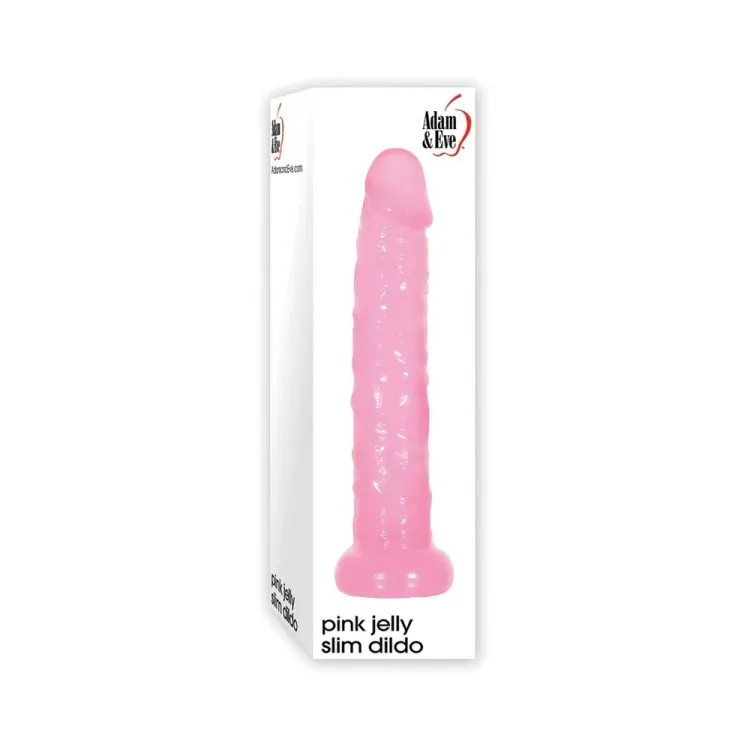 6 in. Realistic Slim Jelly Dildo Pink 6 in. Realistic Slim Jelly Dildo Pink