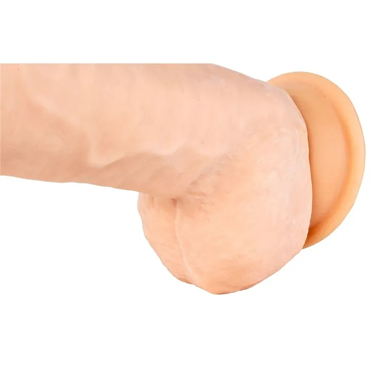 12 in. Adam's Colossal Realistic Dildo with Balls Beige 12 in. Adam's Colossal Realistic Dildo with Balls Beige