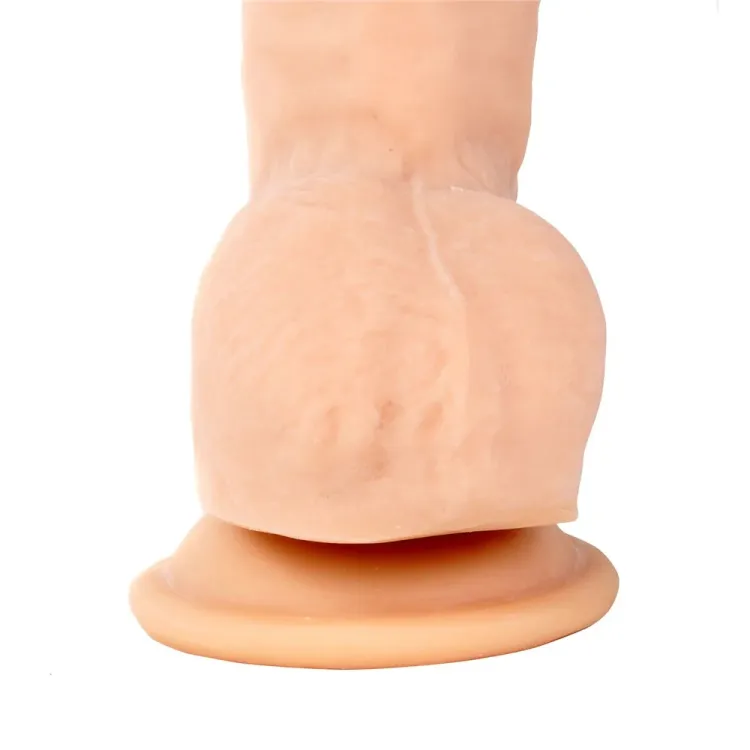 12 in. Adam's Colossal Realistic Dildo with Balls Beige 12 in. Adam's Colossal Realistic Dildo with Balls Beige