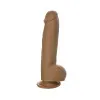12 in. Adam's Colossal Realistic Dildo with Balls Brown 12 in. Adam's Colossal Realistic Dildo with Balls Brown