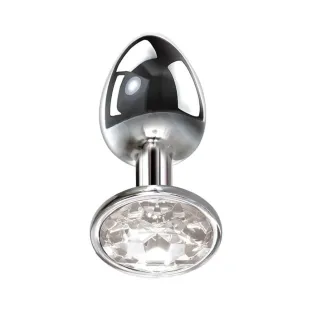 Clear Gem Anal Plug Small