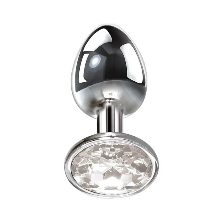Clear Gem Anal Plug Small Clear Gem Anal Plug Small