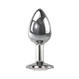Clear Gem Anal Plug Medium