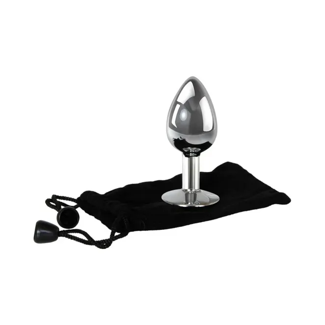 Clear Gem Anal Plug Medium