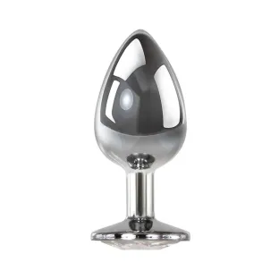 Clear Gem Anal Plug Large
