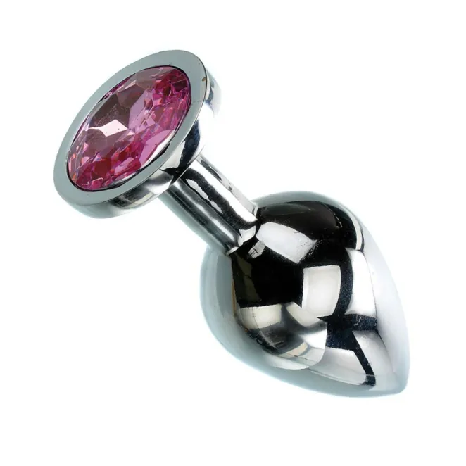 Pink Gem Anal Plug Medium