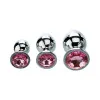 Pink Gem Anal Plug Set Pink Gem Anal Plug Set
