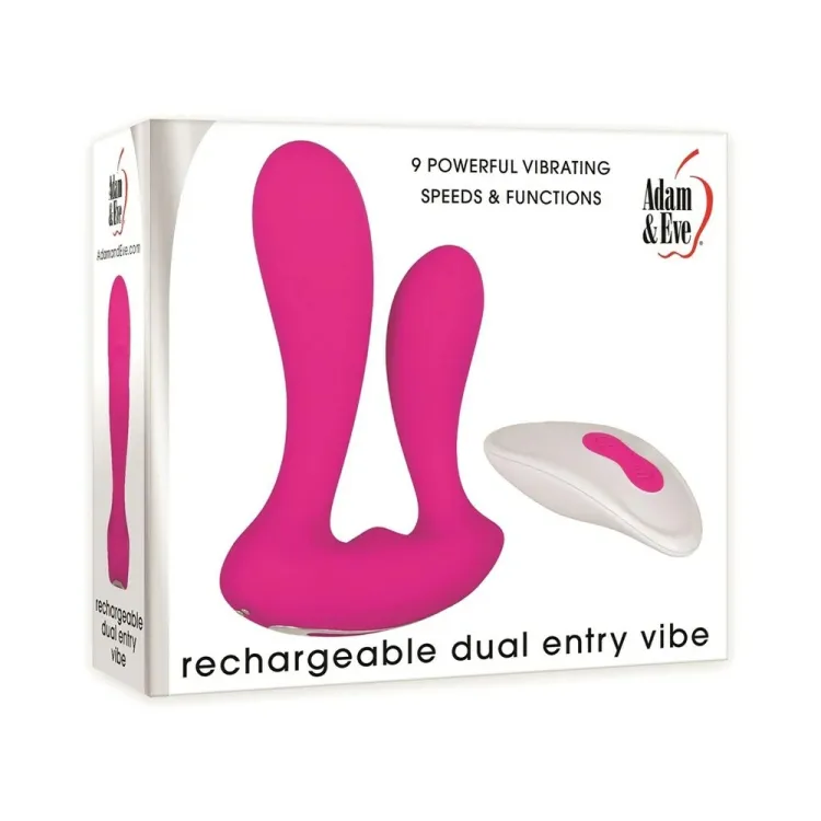 Dual Entry Vibe with Remote Pink Dual Entry Vibe with Remote Pink