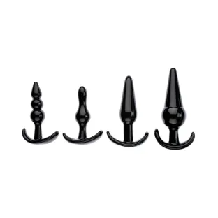 4-Piece Beginner Anal Plug Kit