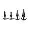 4-Piece Beginner Anal Plug Kit